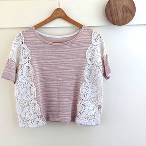 We The Free Short Sleeve Knit Too sz S